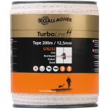 Gallagher TurboLine lint 12,5mm wit 200m