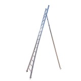 Maxall Driepoot Ladder 3,75m 14 sporten geanodiseerd