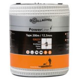 Gallagher PowerLine lint 12,5mm wit 200m