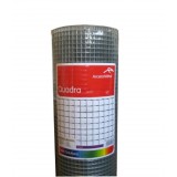 ArcelorMittal Voliere gaas Quadra (Vierkant Gelast Gaas) 12,7 * 0,8mm 50cm 25m Verzinkt