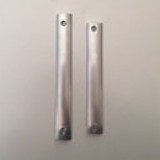 Gestanste Aluminiumstrip 8cm voor band 6cm (1x)