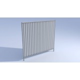 Bouwhek City Fence dicht b216 x h200cm 