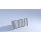 Bouwhek City Fence dicht b216 x h112cm 