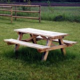 Landschapspicknicktafel Eiken 200cm