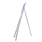 Maxall Driepoot Ladder 2,25m 8 sporten geanodiseerd