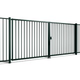 Dubbele poort Vesta h100 x b200cm gecoat greenline