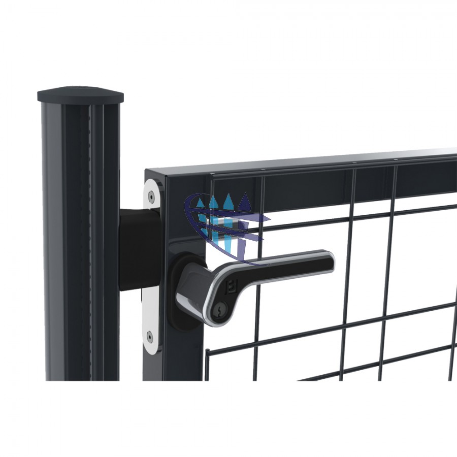 bewondering Hoofdstraat Scorch Betafence Zenturo Enkele Draaipoort h155cm x b100cm antraciet BF 7016M